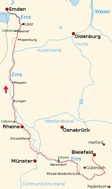 Route: Emsradweg