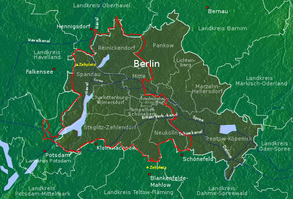 Radtour: Berlinermauerradweg