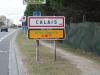 Ortsschild Calais