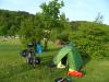 Auf dem Campingplatz in Vilshofen